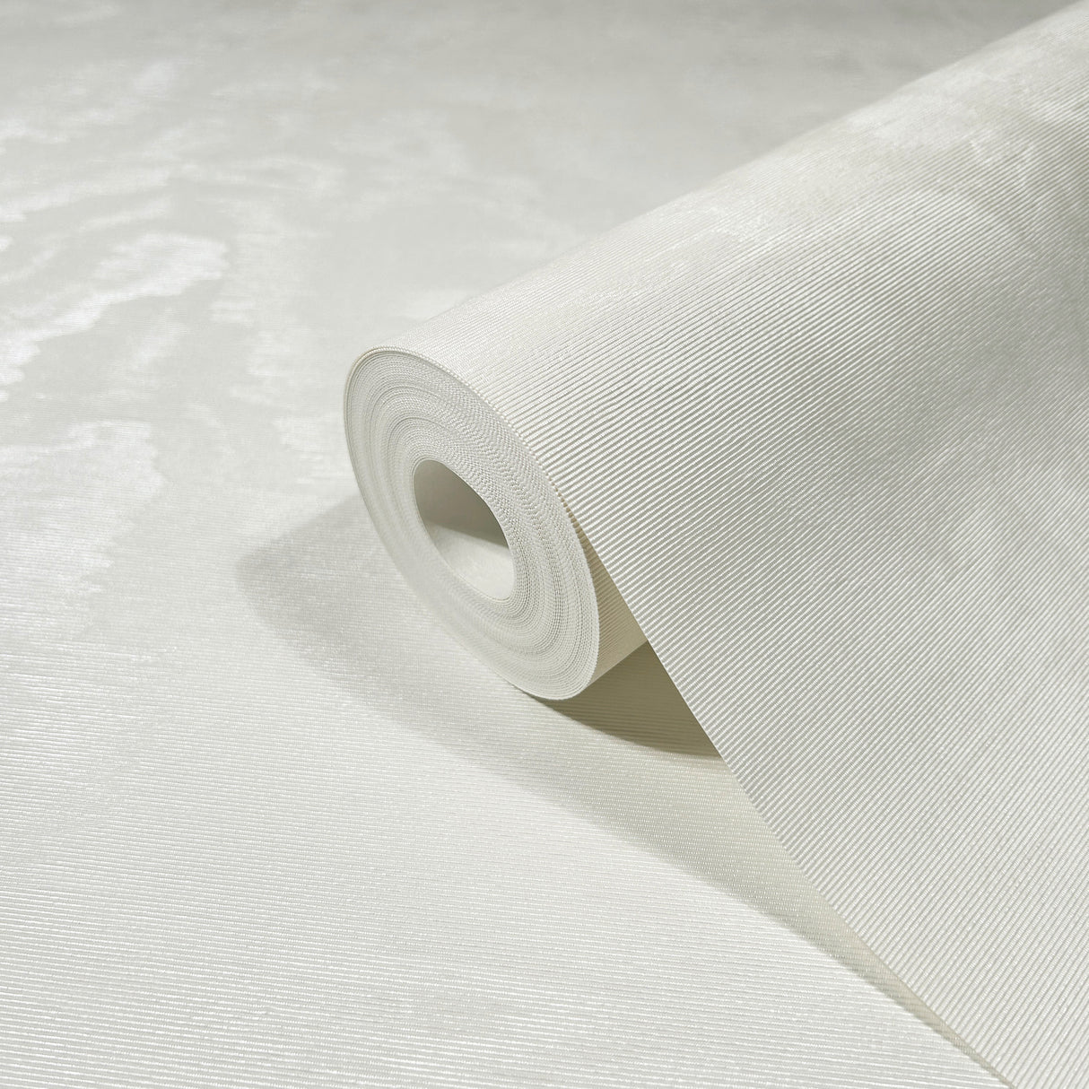 Shimmering Moire White by Antonina Vella Textured Wallpaper- York Designer Series MA34921