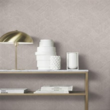 Marquetry Grey by Antonina Vella Tile Wallpaper – York Designer Series MA35510