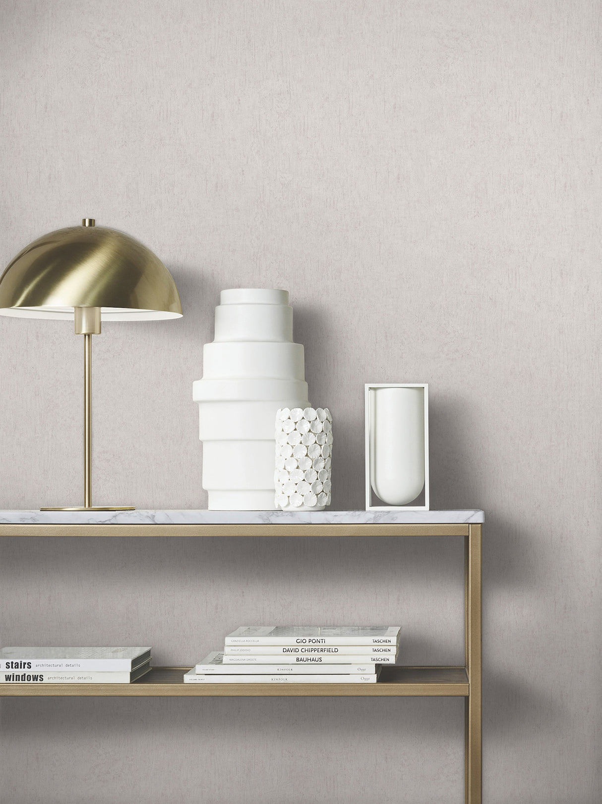 Dustan Beige by Antonina Vella Distressed Vinyl Wallpaper – York Designer Series MA35523