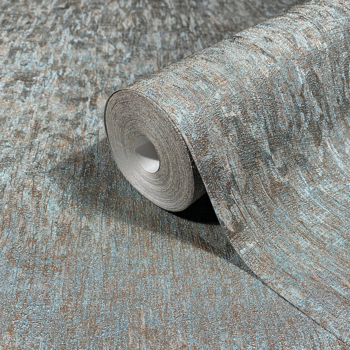 Dustan Teal by Antonina Vella Distressed Wallpaper- York Designer Series MA35526