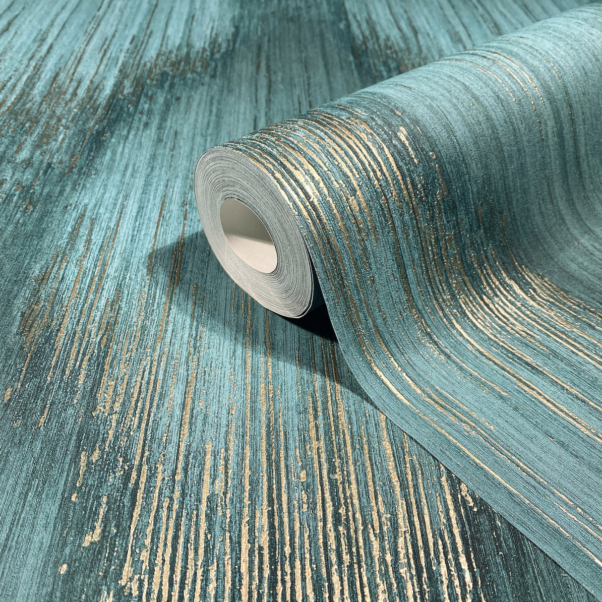 Starfall Teal by Antonina Vella Metallic Ikat Wallpaper – York Designer Series MA35806