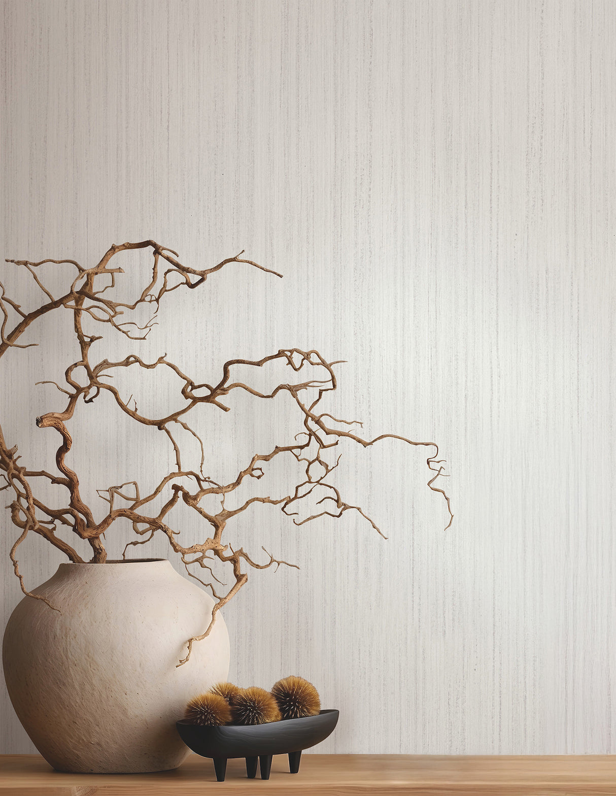 Indra Dove by Antonina Vella Striated Wallpaper – York Designer Series MA35830