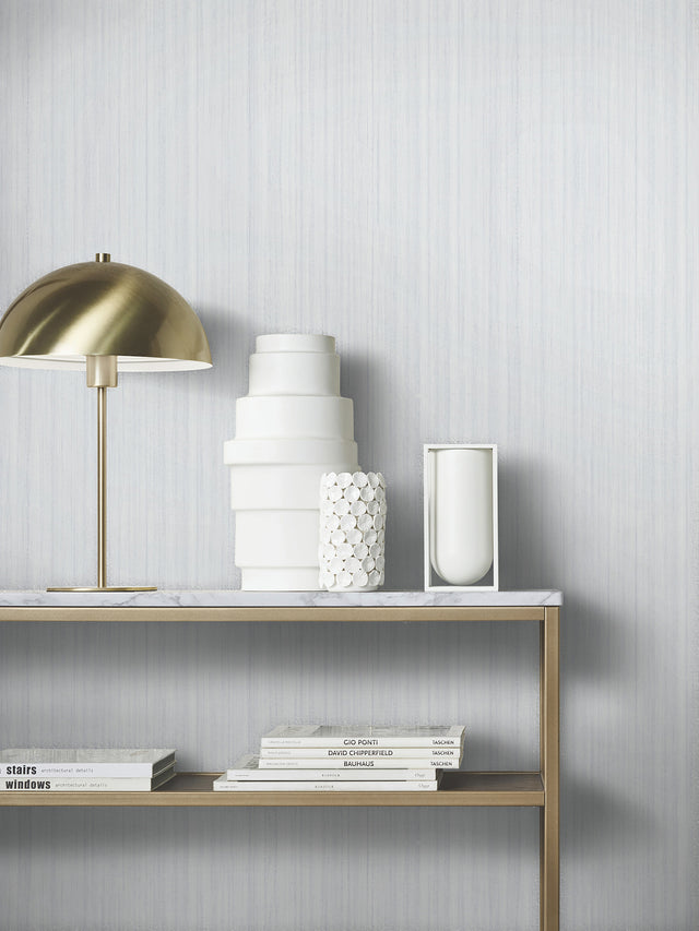 Indra Light Grey by Antonina Vella Striated Wallpaper – York Designer Series MA35832