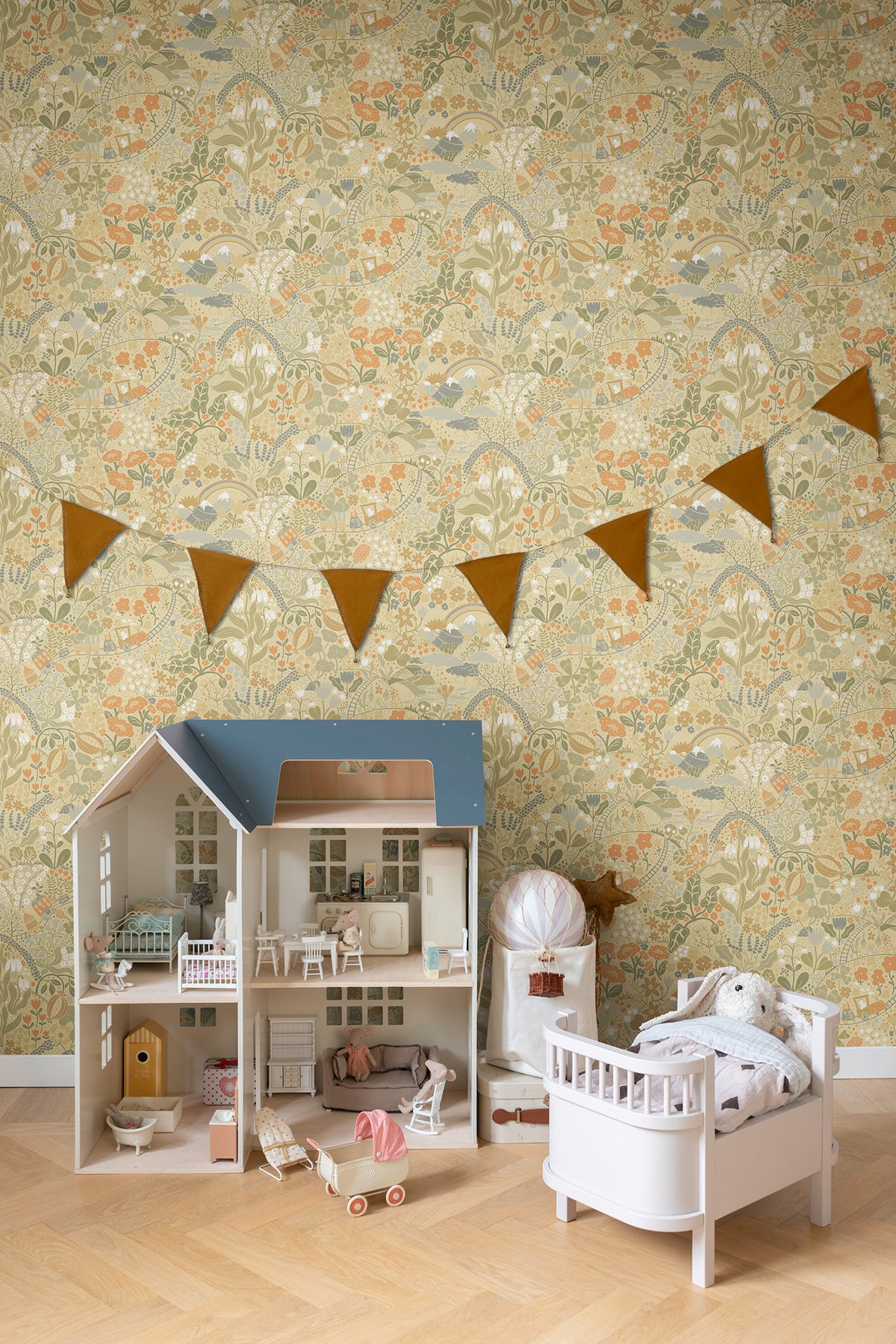 Taget Yellow by York Wallcoverings Botanical Wallpaper – York Wallcoverings MB29030