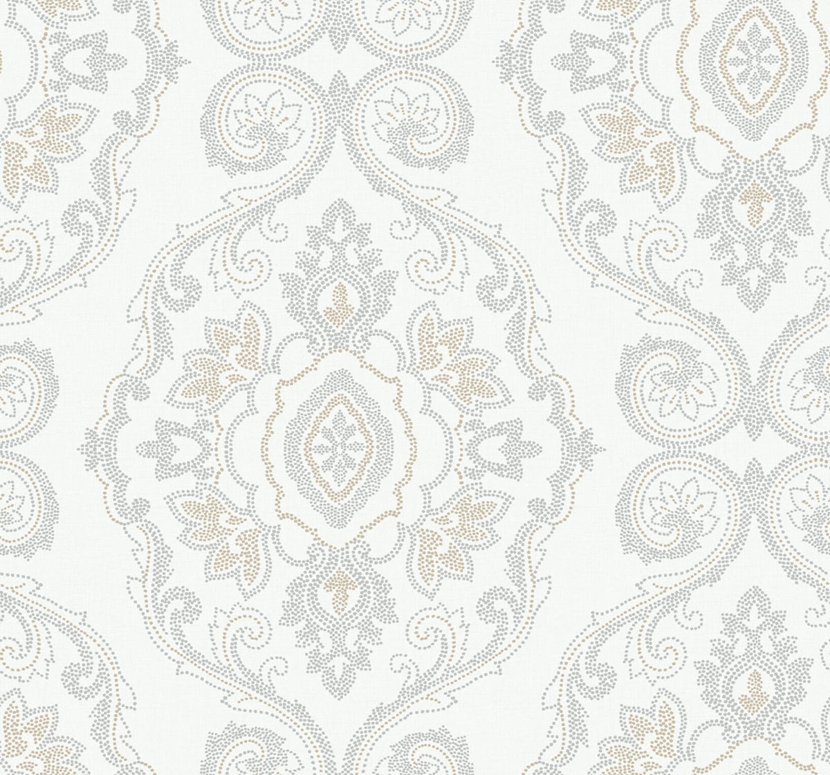 Nautical Damask wallpaper in Sand Dunes (beige) by Seabrook Designs