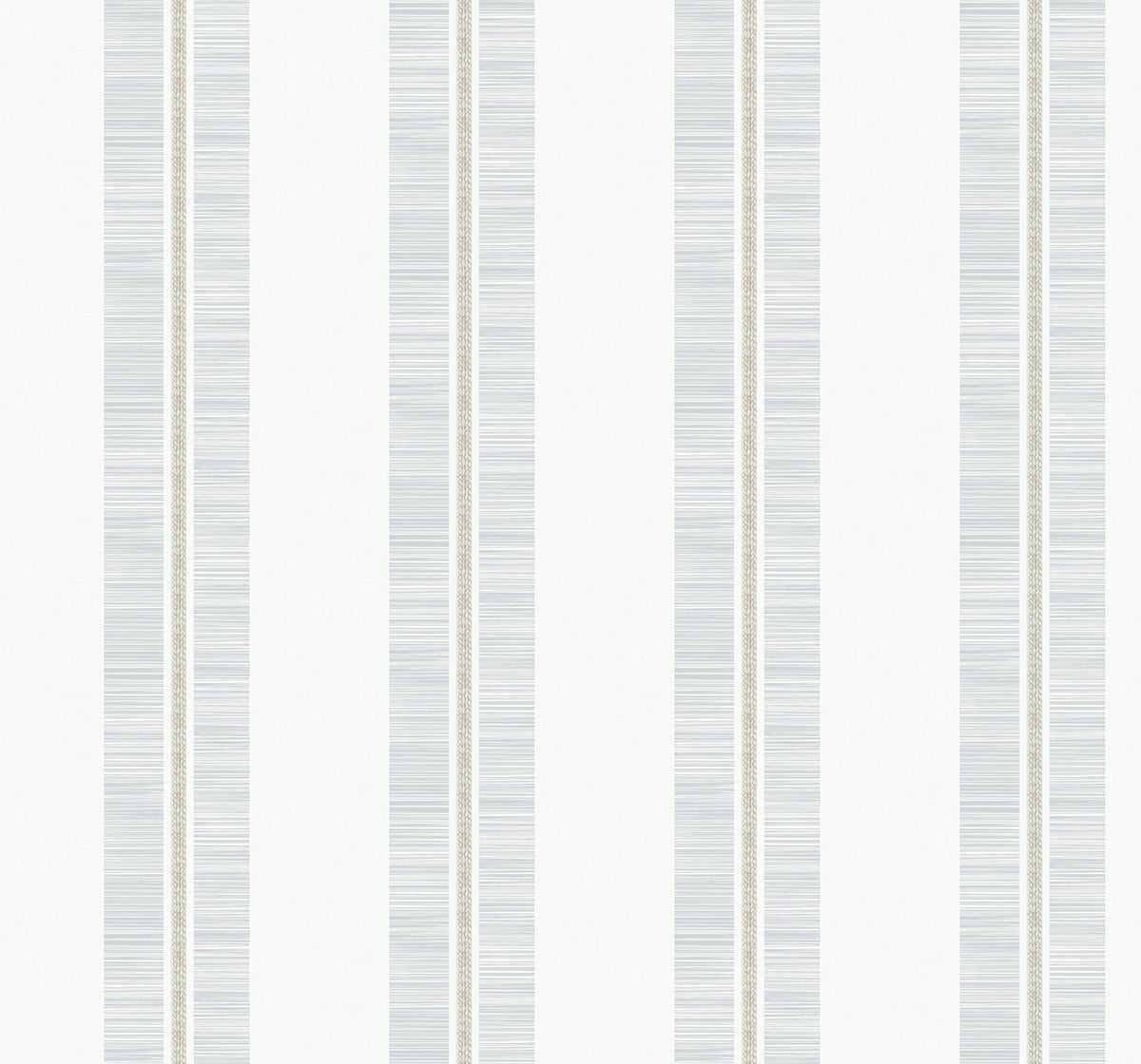Beach Towel Sand Dunes striped coastal wallpaper in beige and white