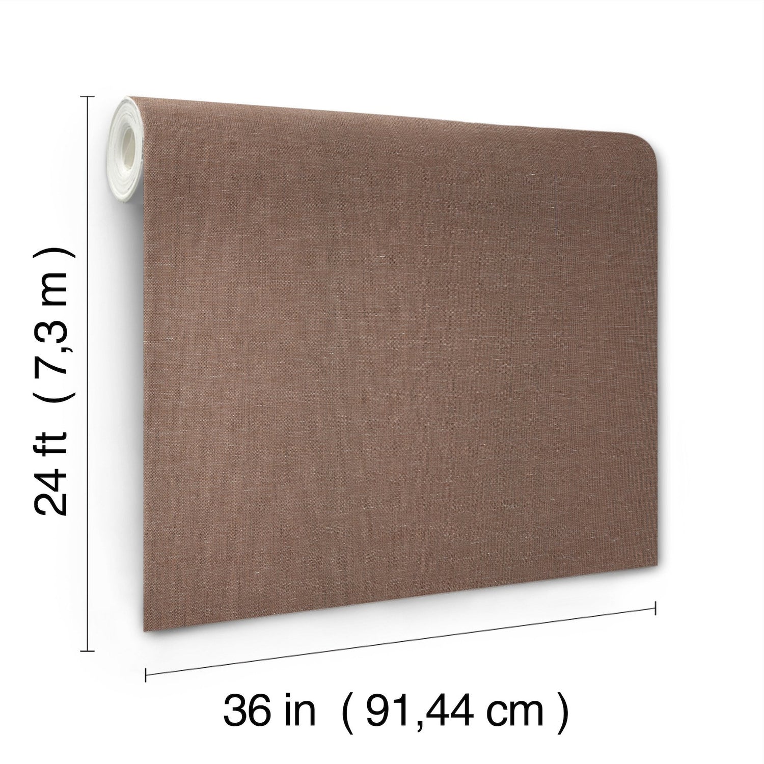Crosshatch Brick String Wallpaper Brown Textural Solid - York MF4701MH