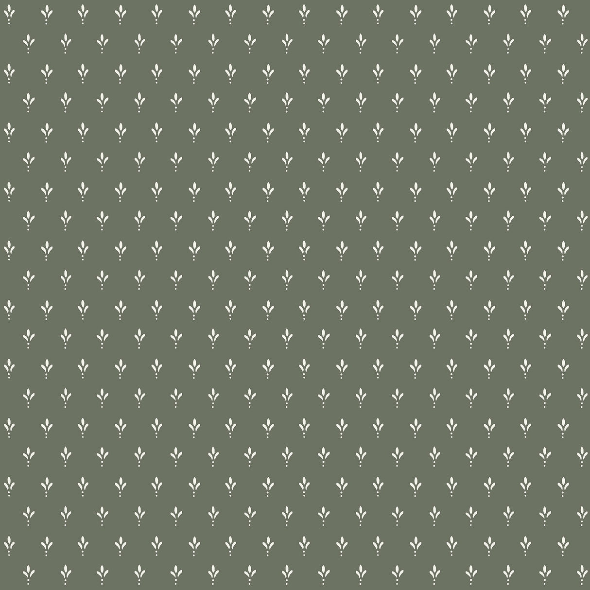 Charm Pine Wallpaper with Petite 3-Leaf Motif - York MF4777