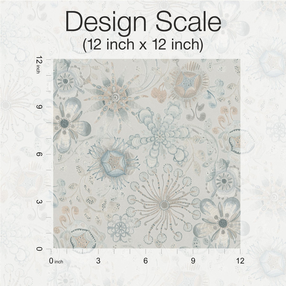 Magic Garden Neutral Wallpaper with Floral Botanical Pattern - Missoni MI10314