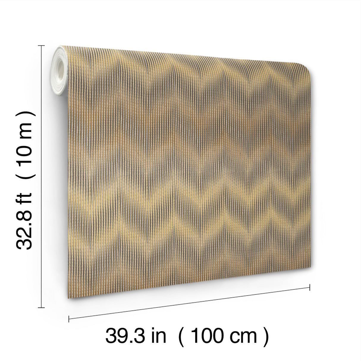 Ande Ochre by Missoni Chevron Wallpaper – York Designer Series MI10511