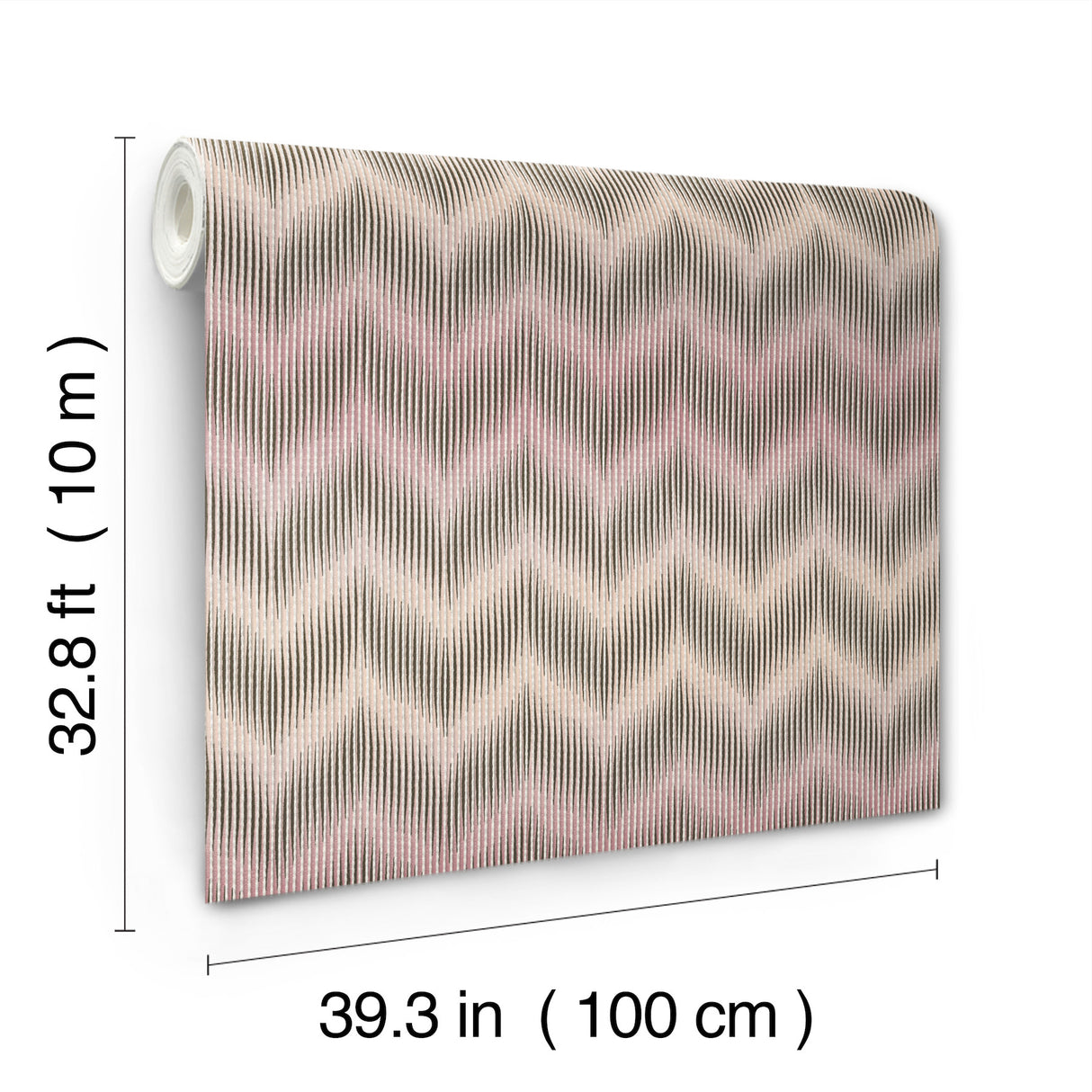Ande Pink by Missoni Chevron Wallpaper – York Designer Series MI10514
