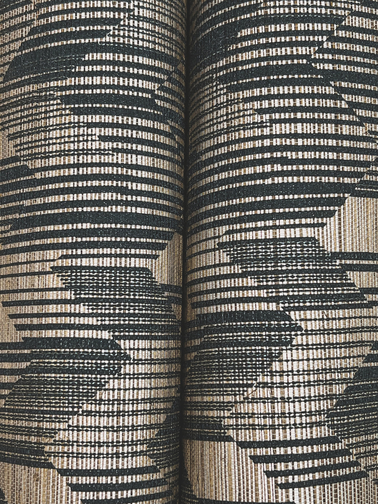 Birch Charcoal by Missoni Raffia Grasscloth Wallpaper – York Designer Series MI10528