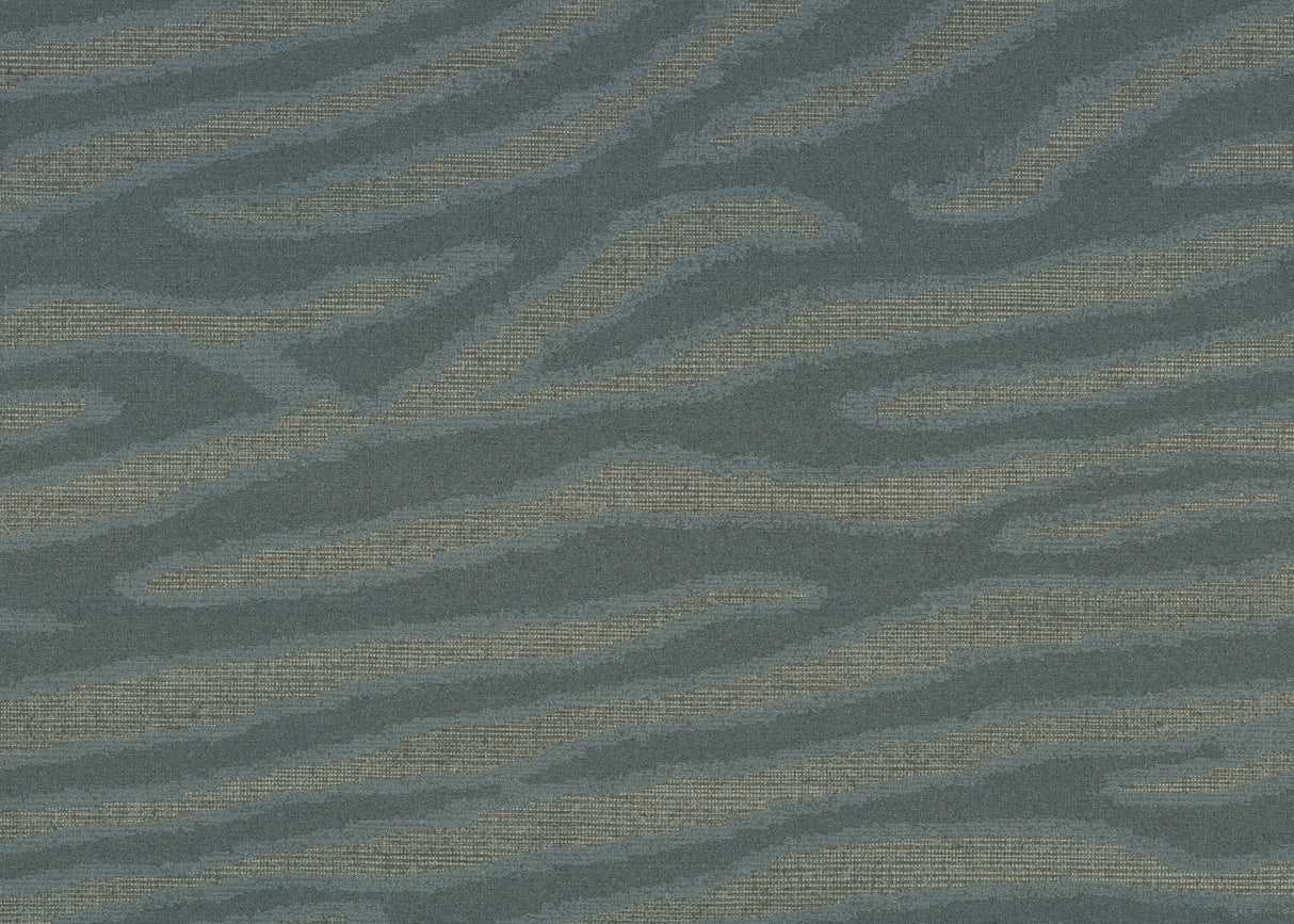Zambia Dark Teal Wallpaper by Missoni - MI10533