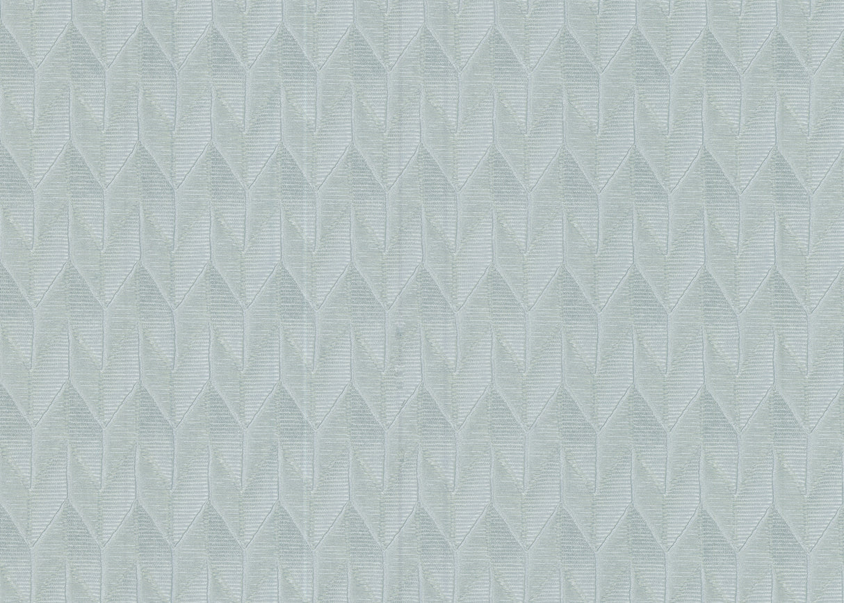 Sestriere Steel Metallic Chevron Vinyl Non Woven Wallpaper by Missoni - MI10550