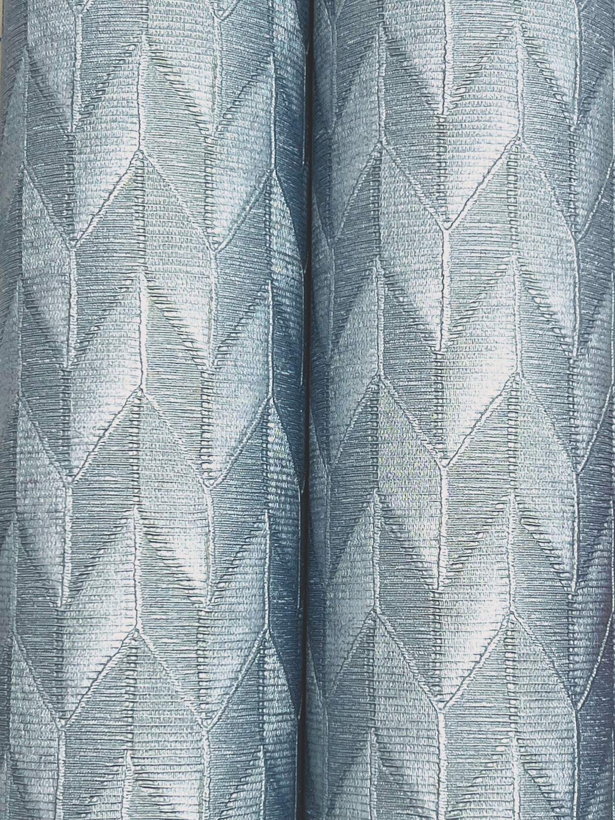 Sestriere Dark Teal by Missoni Chevron Wallpaper – York Designer Series MI10551