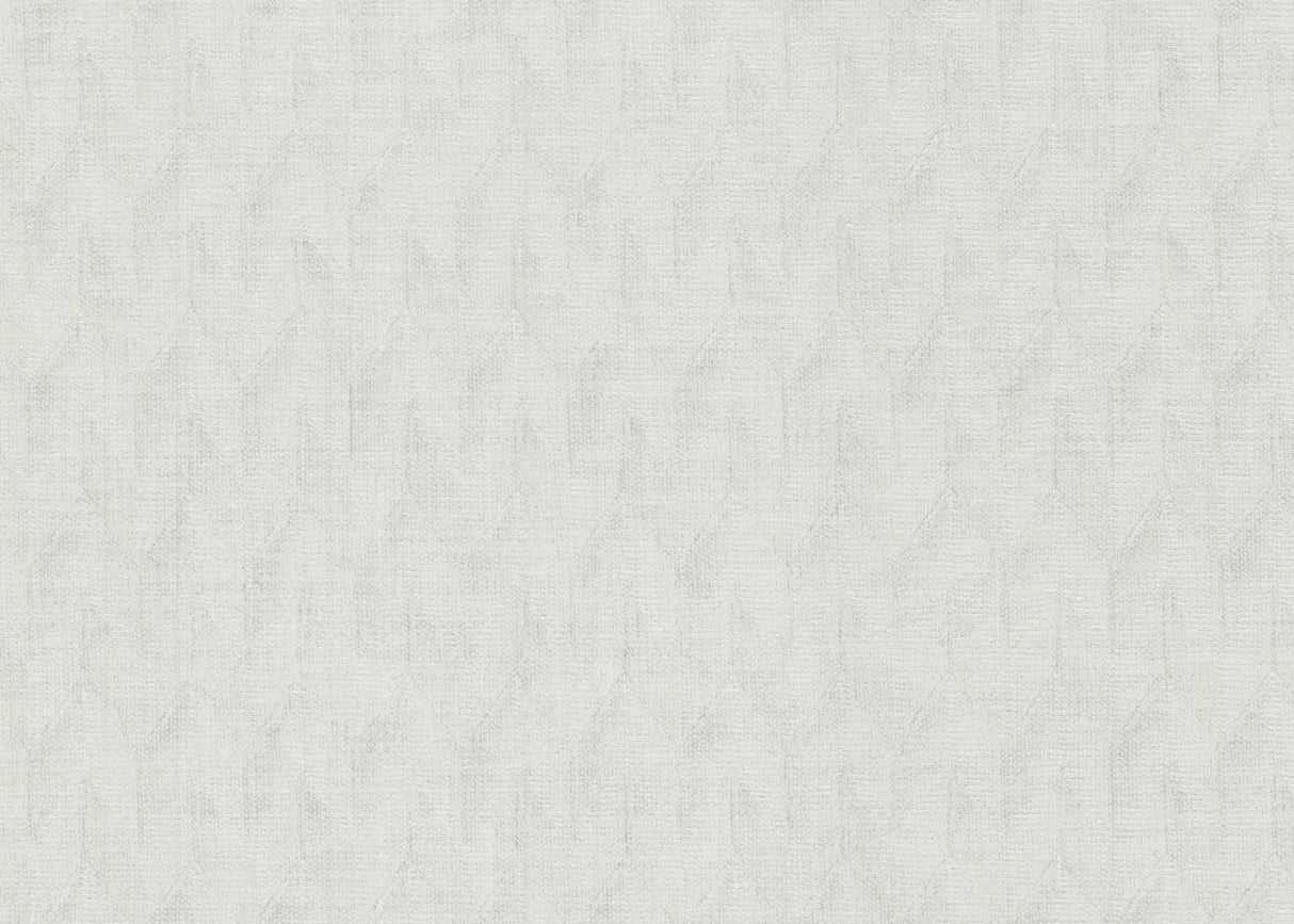 Sestriere Silver Metallic Chevron Wallpaper by Missoni - MI10553