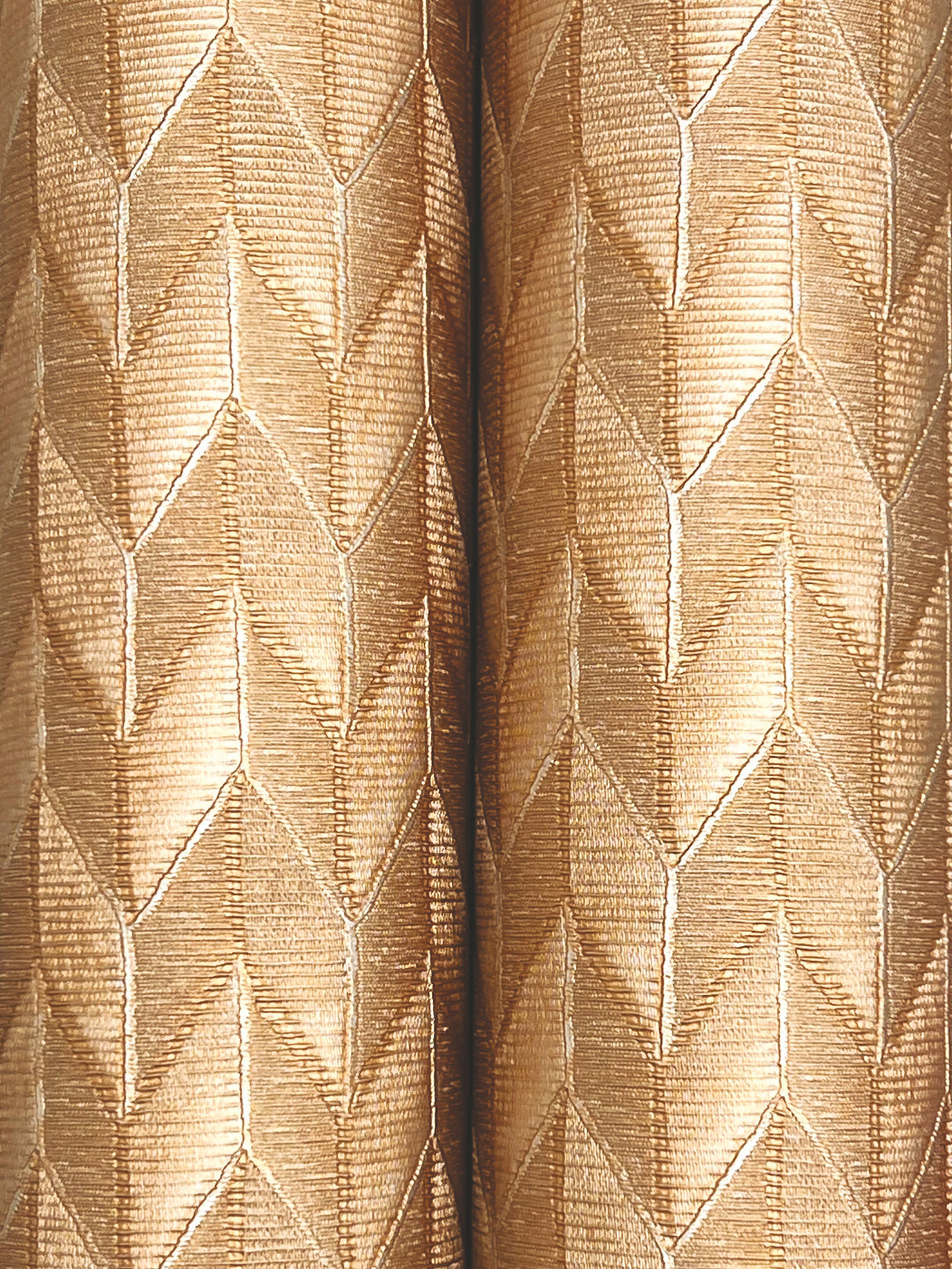 Sestriere Copper by Missoni Chevron Wallpaper – York Designer Series MI10555