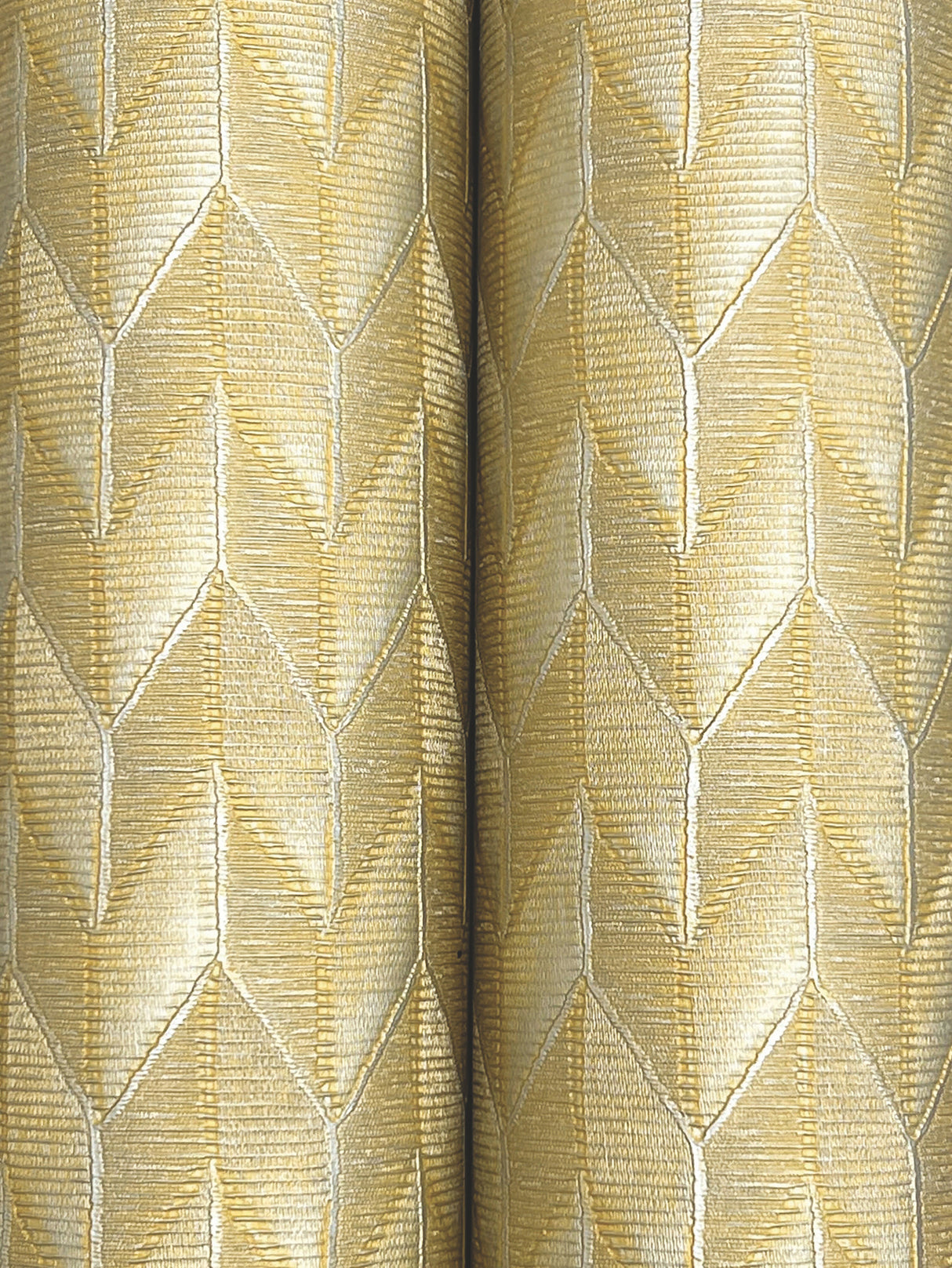 Sestriere Golden by Missoni Chevron Wallpaper – York Designer Series MI10556