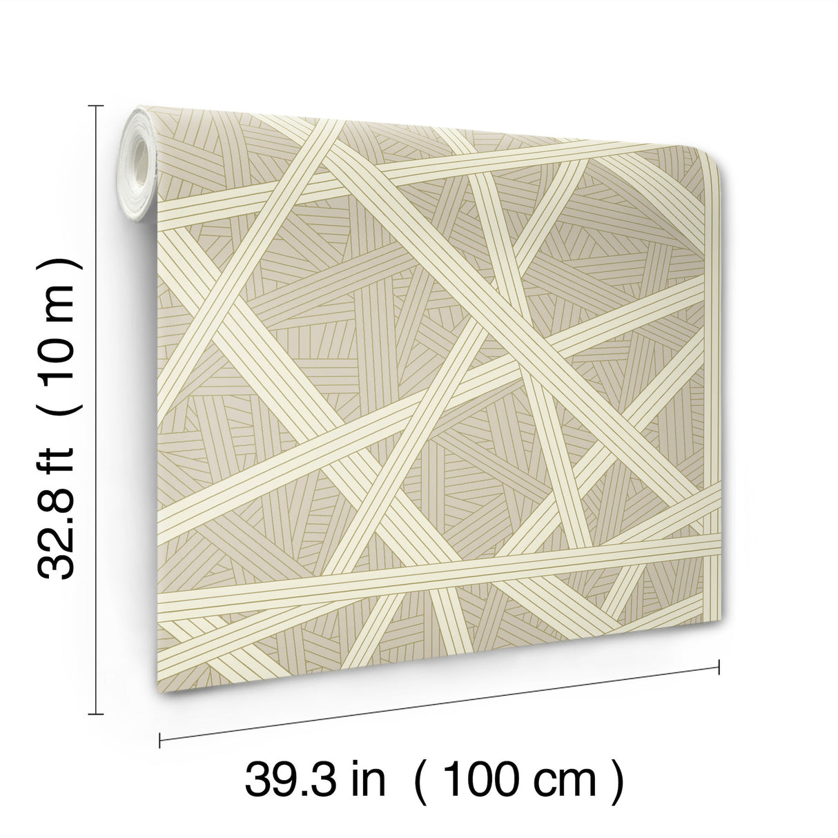 Nastri Warm Neutral by Missoni Geometric Wallpaper – York Designer Series MI10561