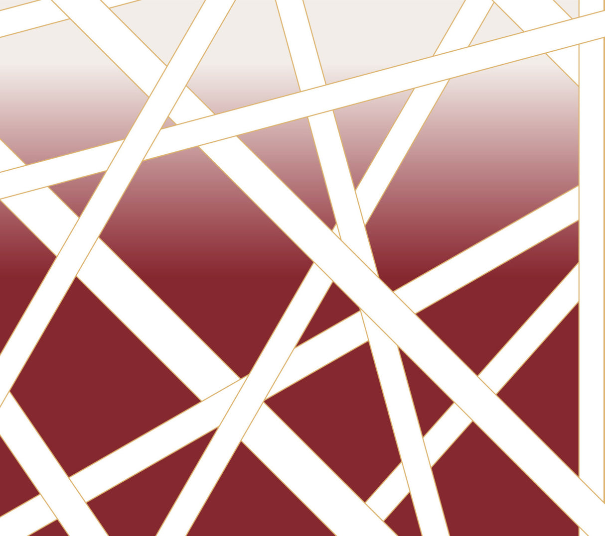 Missoni Nastri Shade Red Wall Mural MI10585M
