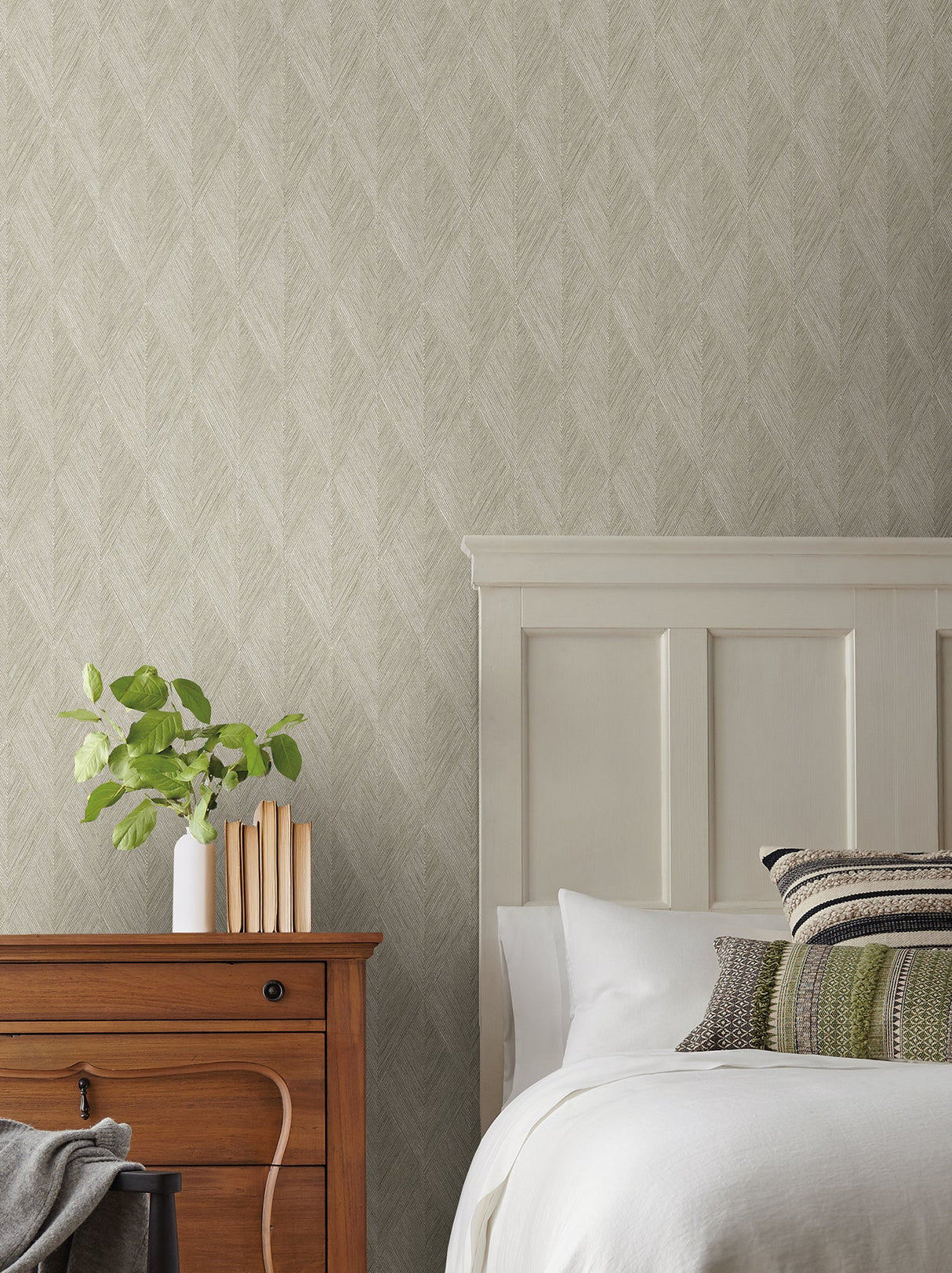 Challenger Deep Rock by Magnolia Home Traditional Geometric Wallpaper- York Wallcoverings MJ4803