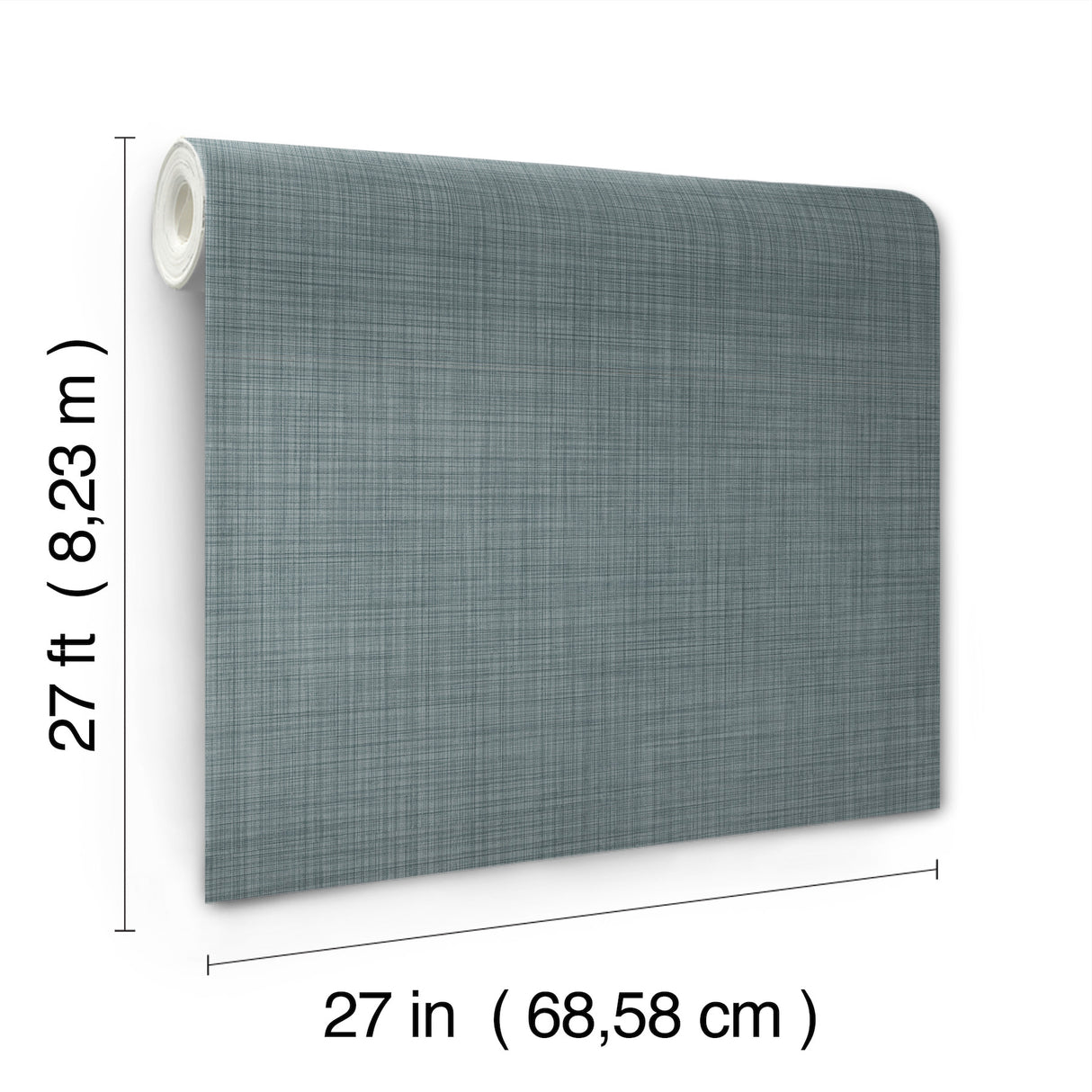 Crossroad Reservoir by Magnolia Home Woven Texture Vinyl Wallpaper – York Wallcoverings MJ4820N