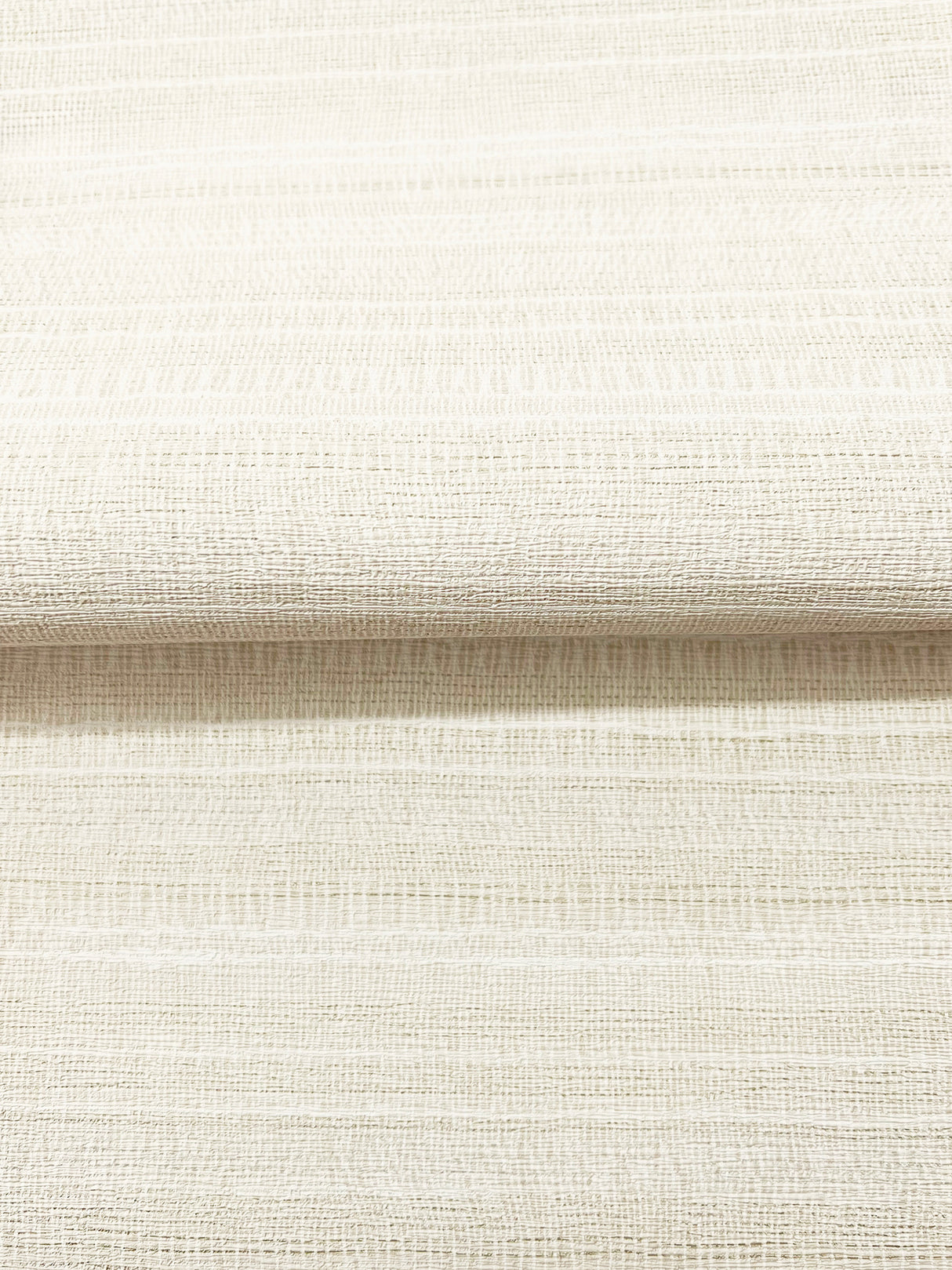In The Details Linen by Magnolia Home Textured Stripe Wallpaper – York Wallcoverings MJ4878N
