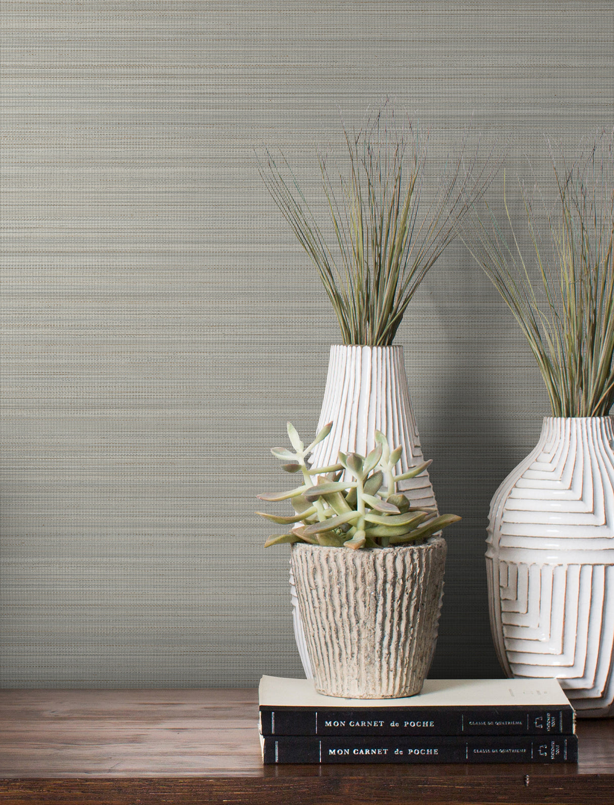 Loomed Seed by Magnolia Home by Joanna Gaines Faux Grasscloth Wallpaper – York Wallcoverings MJ4881N