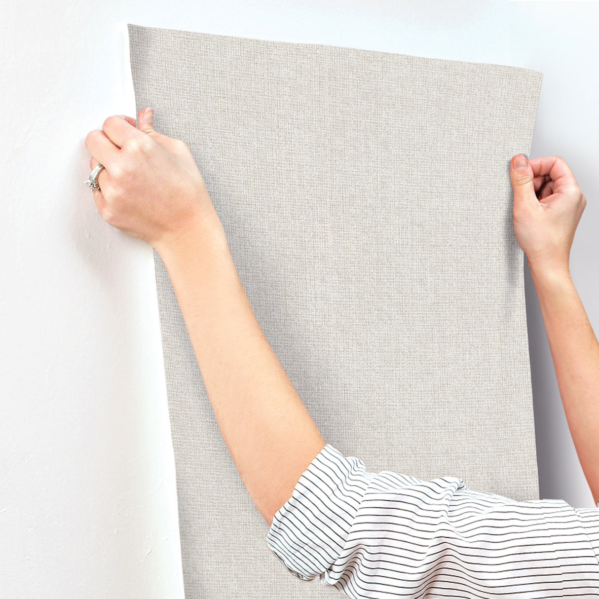 Brindled Mineral by Magnolia Home Textured Vinyl Wallpaper – York Wallcoverings MJ4894N