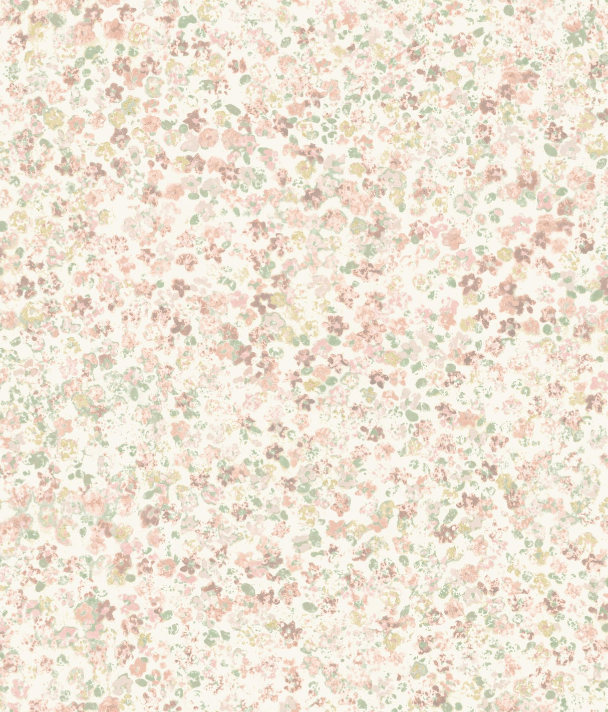 Meadow Pink Watercolor Floral Prepasted Wallpaper - York MK1120