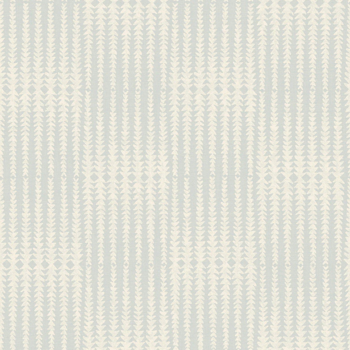 Vantage Point Blue Wallpaper with Bohemian Tribal Triangle Pattern - York MK1131