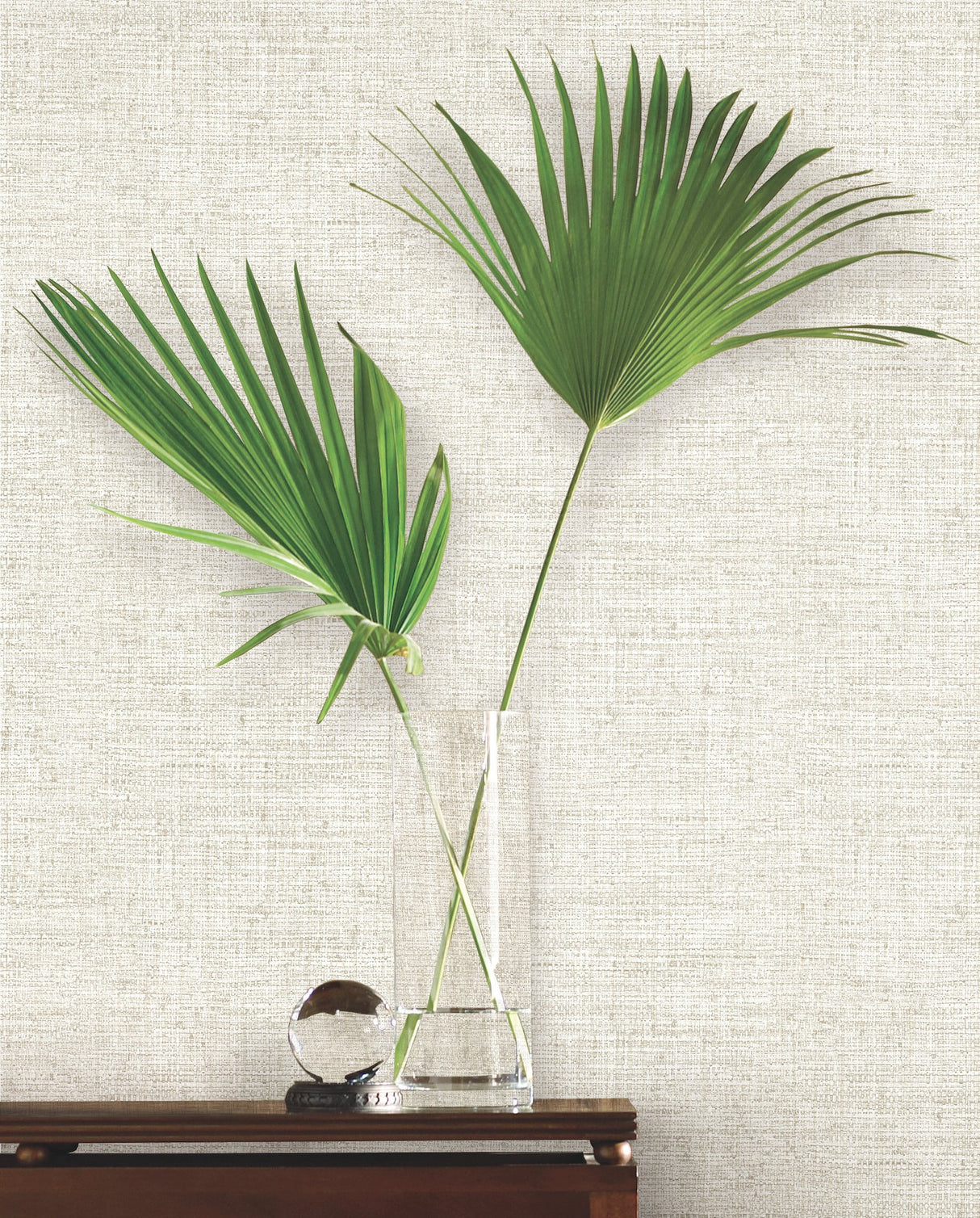 Papyrus Weave White Wallpaper with Textured Papyrus-Look Prepasted Sure Strip - York MN1932