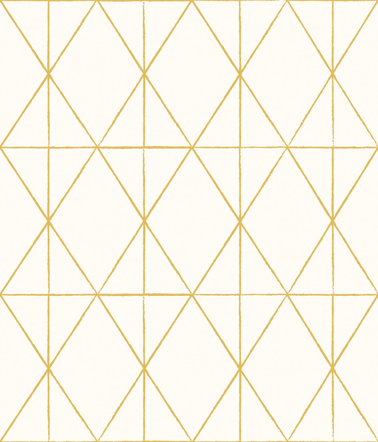 Lennon Gold Geo Peel & Stick Wallpaper with Metallic Geometric Diamond Grid - My Style MS6138