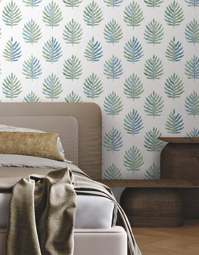 Miramar Lush by York Wallcoverings Botanical Wallpaper – York Wallcoverings MT5602