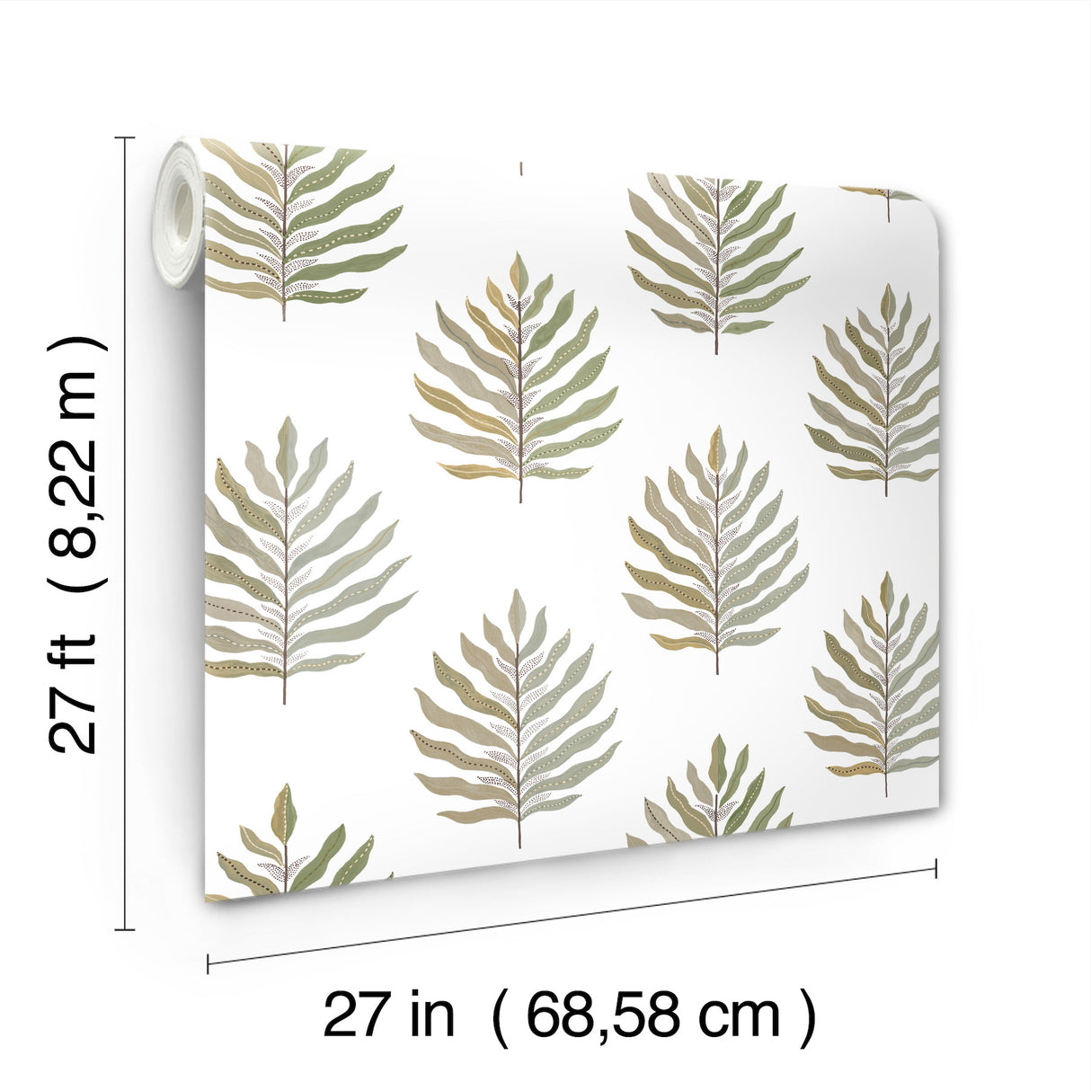 Miramar Desert Palm by York Wallcoverings Wallpaper – York Wallcoverings MT5603