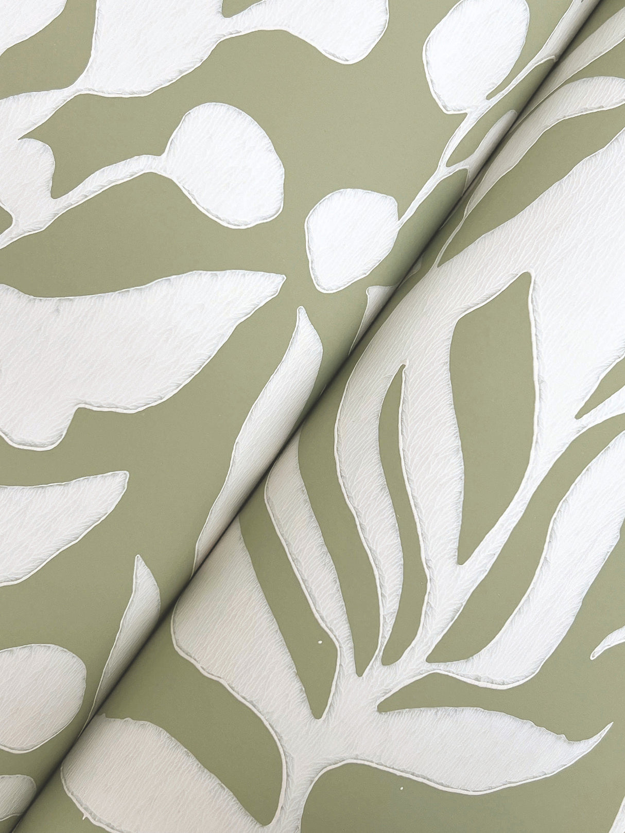 Olive Mill Palm by York Wallcoverings Botanical Non Woven Wallpaper, 20.5 in x 33 ft – York Wallcoverings MT5614