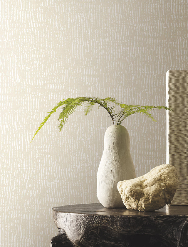 Trabadillo Plaster Beach by York Wallcoverings Textured Small Prints Wallpaper – York Wallcoverings MT5661