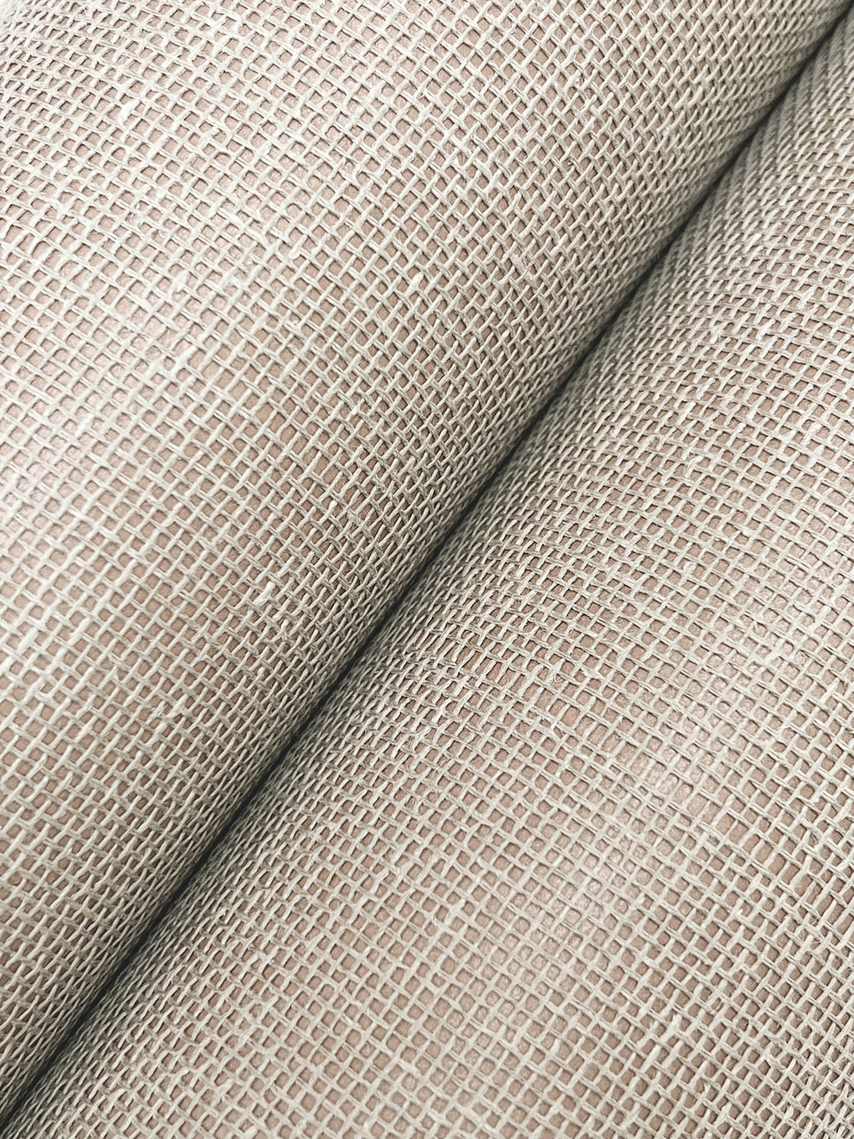 Huri Taupe by Ronald Redding Linen Wallpaper- York Designer Series MX9601