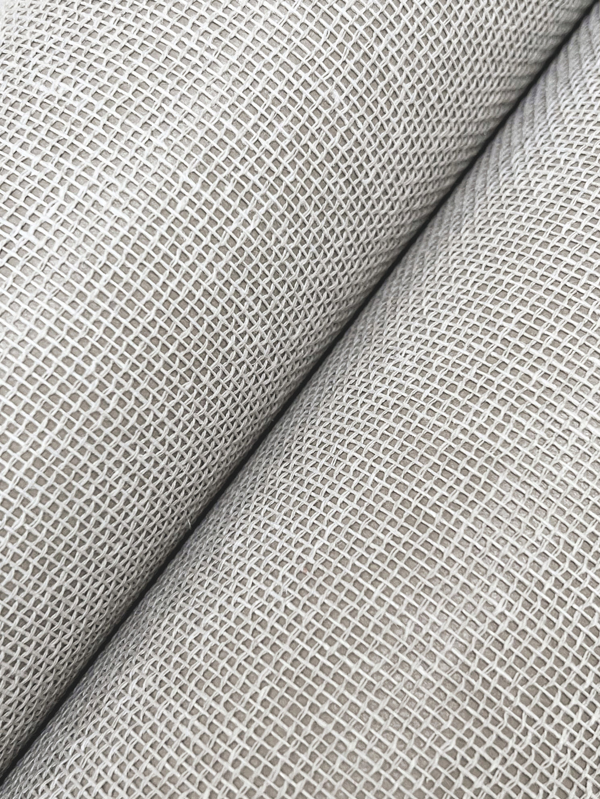 Huri Grey by Ronald Redding Linen Wallpaper- York Designer Series MX9602