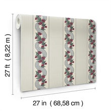 Abbey's Garland Ruby by Ronald Redding Wallpaper – York Designer Series MX9694