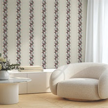 Abbey's Garland Ruby by Ronald Redding Wallpaper – York Designer Series MX9694