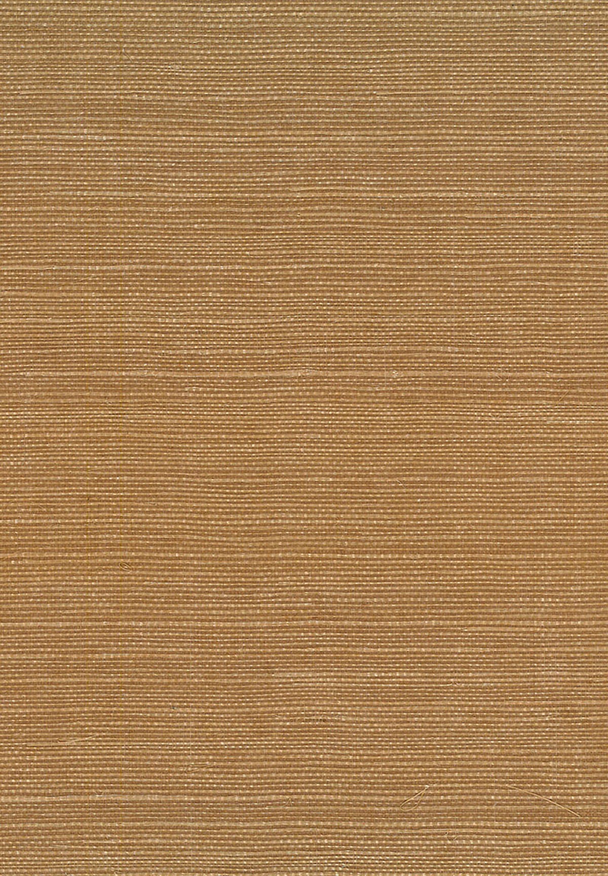 Orange/rust sisal grasscloth wallpaper with matte woven texture