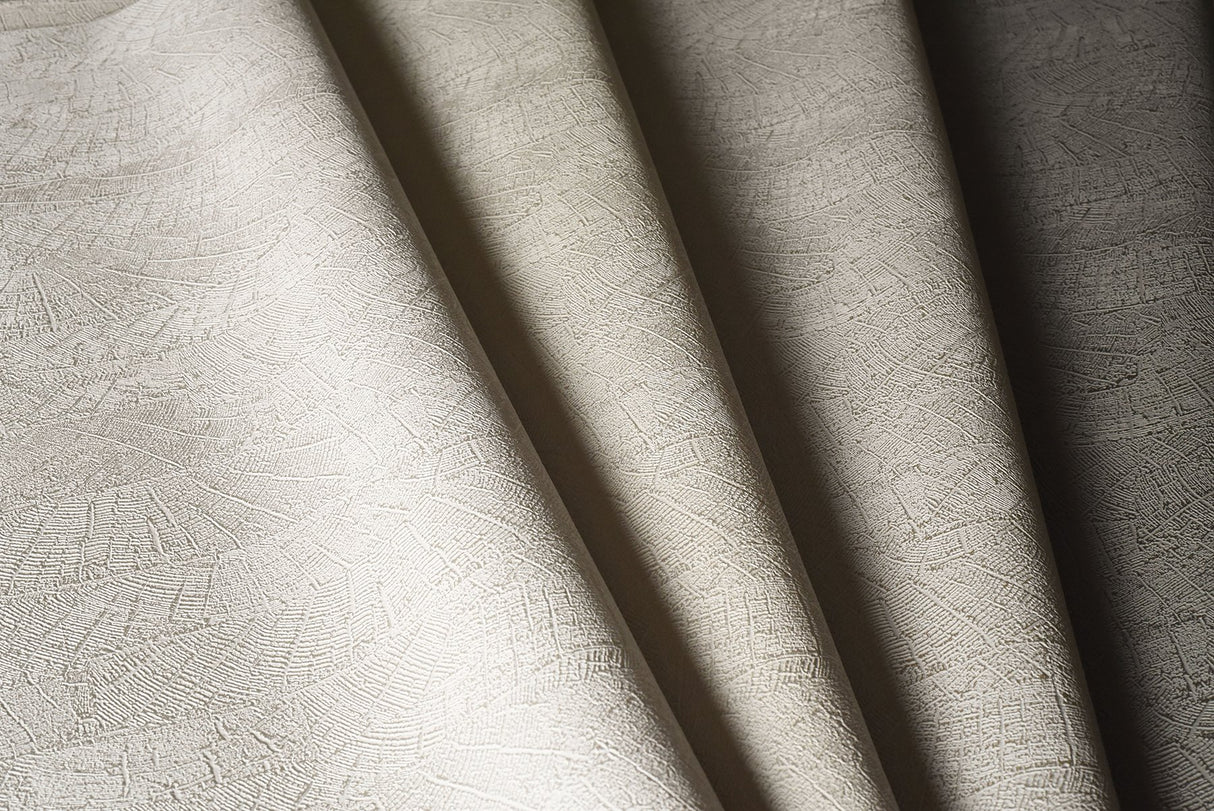On Deck White Fabric Backed Vinyl Wallpaper with Textured Faux Wood Motif - York ND3065N
