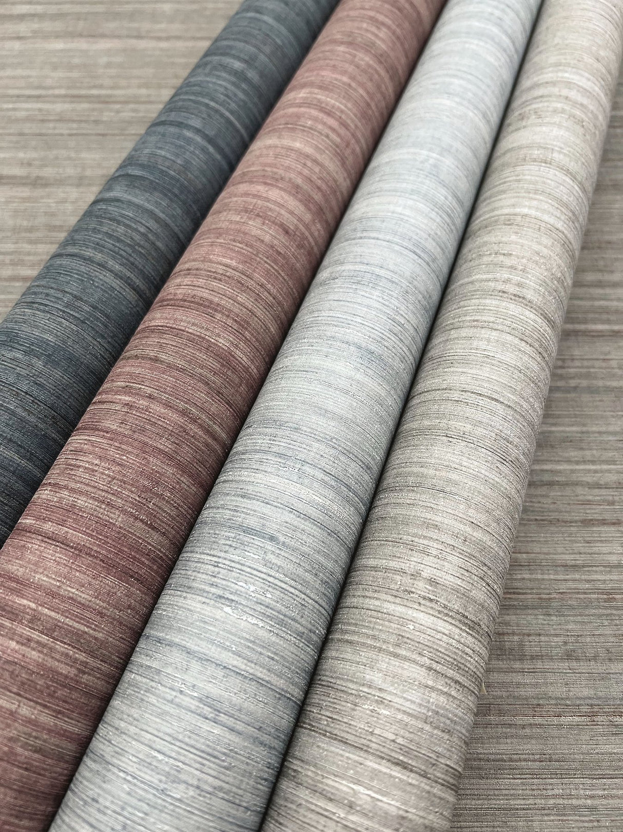 Tasar Silk Purple Textured Wallpaper - York ND3075N