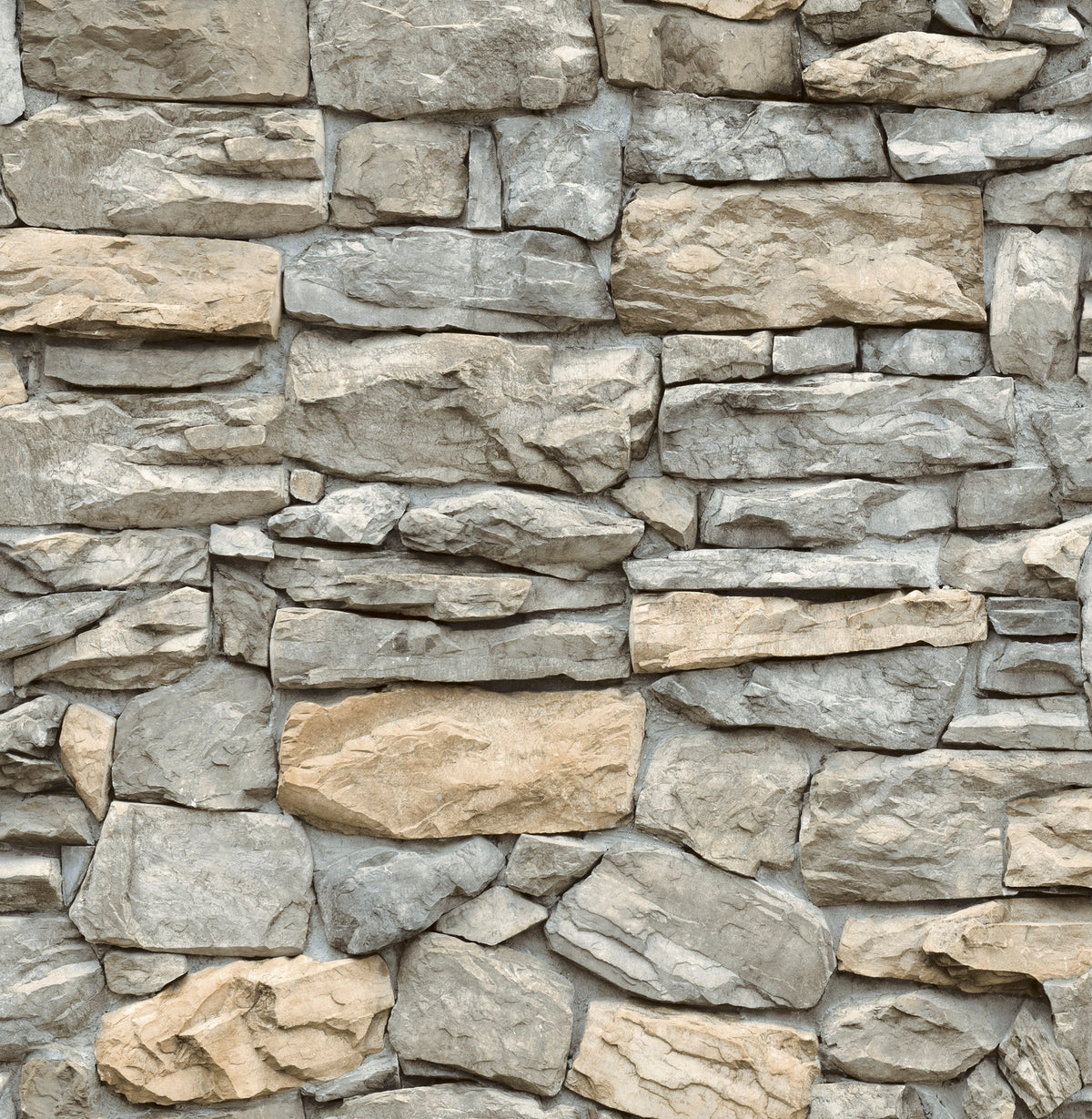 Kilkenny Stone Peel and Stick Wallpaper by InHome WallPops - NH4334