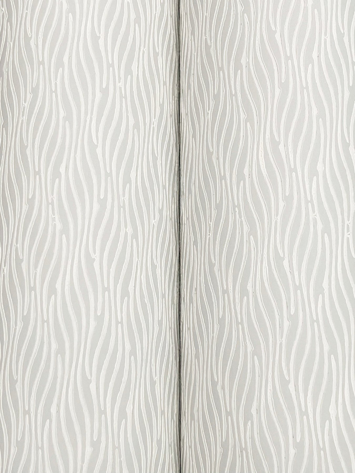 Elevated Grey Waves Wallpaper with Sculptured Finishes Modern Pattern - York NT6152