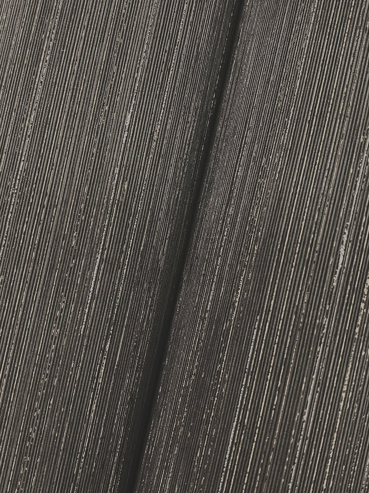 Quiet Vista Ebony Faux Grasscloth Wallpaper - York NT6203N