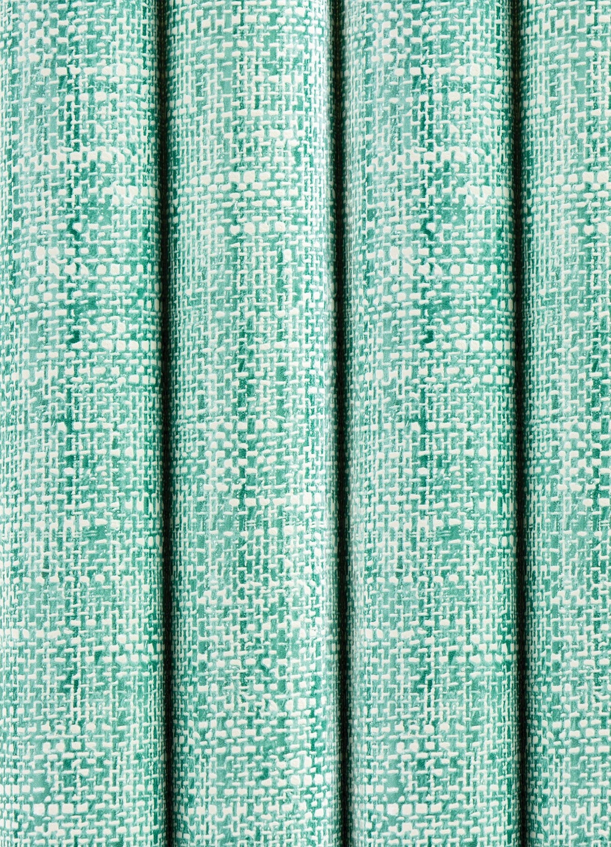 Poplin Texture Aqua Peel & Stick Wallpaper with Textured Woven Look - NuWallpaper NU2919