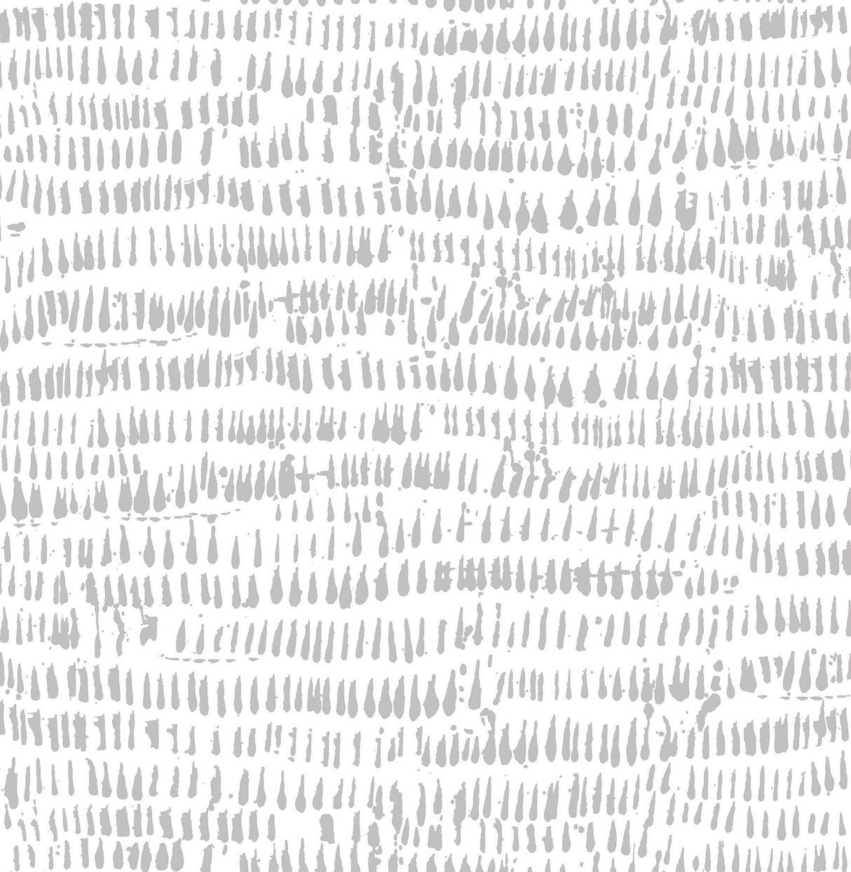 Kylver Grey Peel & Stick Wallpaper with Eclectic Abstract Brushstroke Pattern - NuWallpaper NU3387