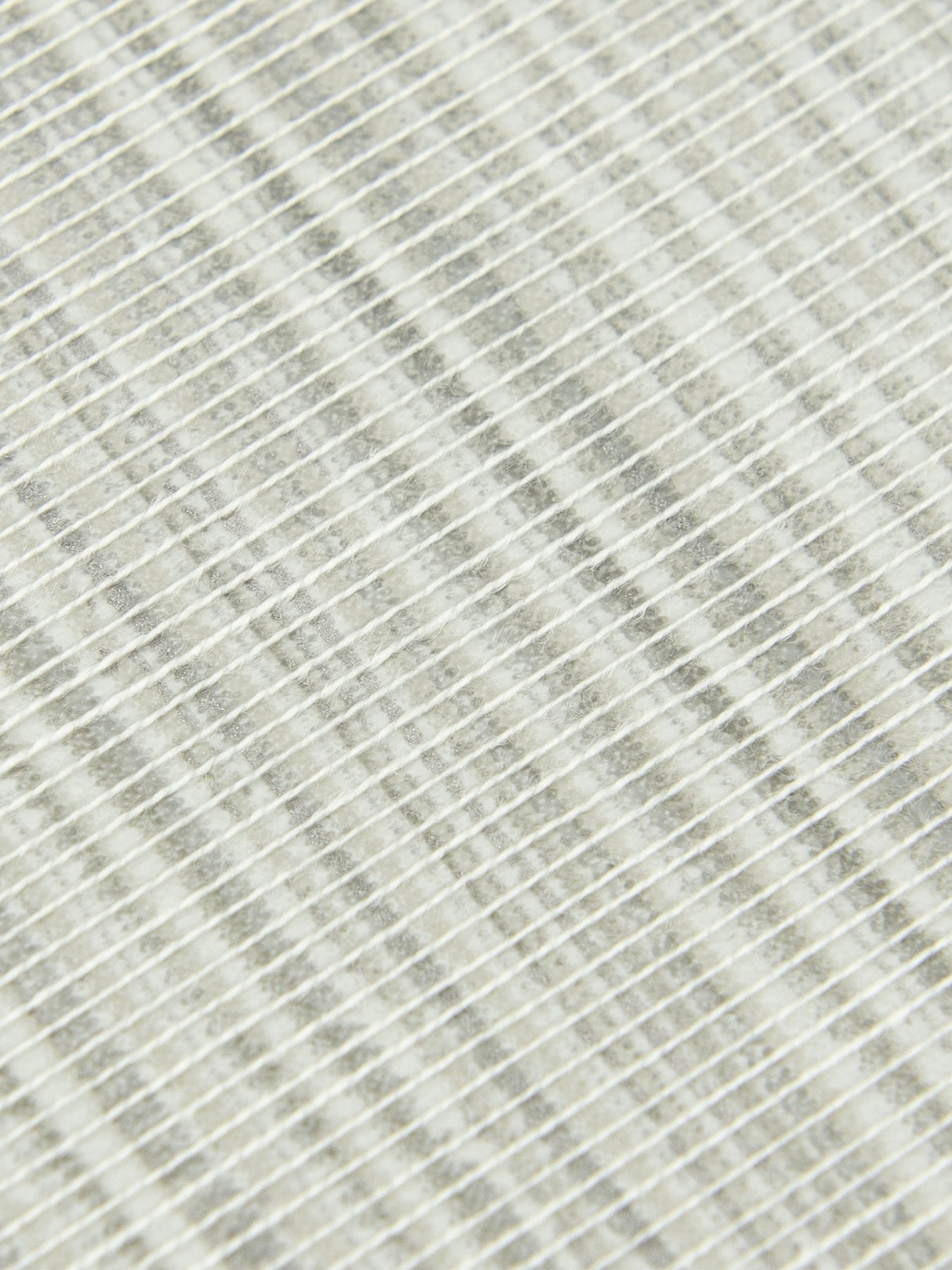 Crossweave Grey Peel & Stick Wallpaper with Textured String Effect - NuWallpaper NUS3960